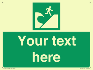 Custom Safe Condition Tsunami evacuation area